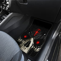 Skull Car Mats Black Reaper - Wonder Print Shop