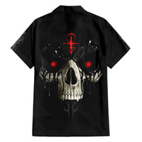 Skull Hawaiian Shirt Black Reaper - Wonder Print Shop