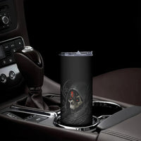 Skull Skinny Tumbler Black Reaper - Wonder Print Shop