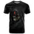 Skull T Shirt Black Reaper - Wonder Print Shop