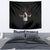 Skull Tapestry Black Reaper - Wonder Print Shop