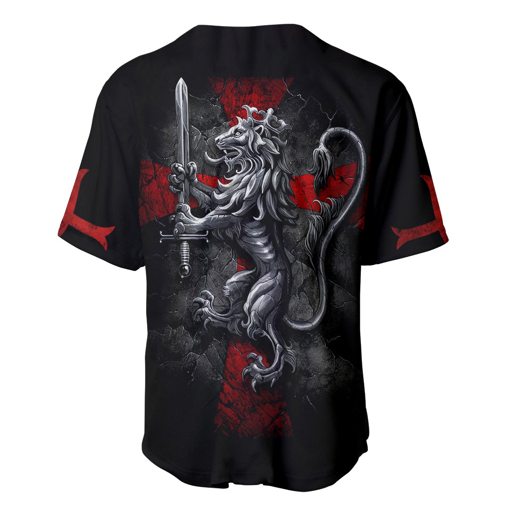 Skull Baseball Jersey Death Skull Crusader - Wonder Print Shop