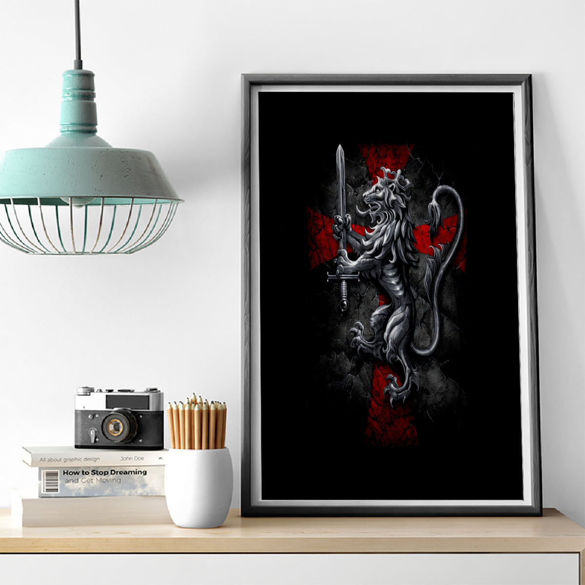 Skull Canvas Wall Art Death Skull Crusader - Wonder Print Shop