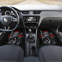 Skull Car Mats Death Skull Crusader - Wonder Print Shop