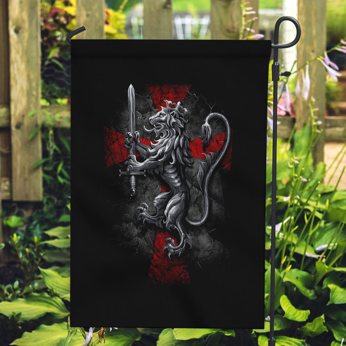 Skull Garden Flag Death Skull Crusader - Wonder Print Shop