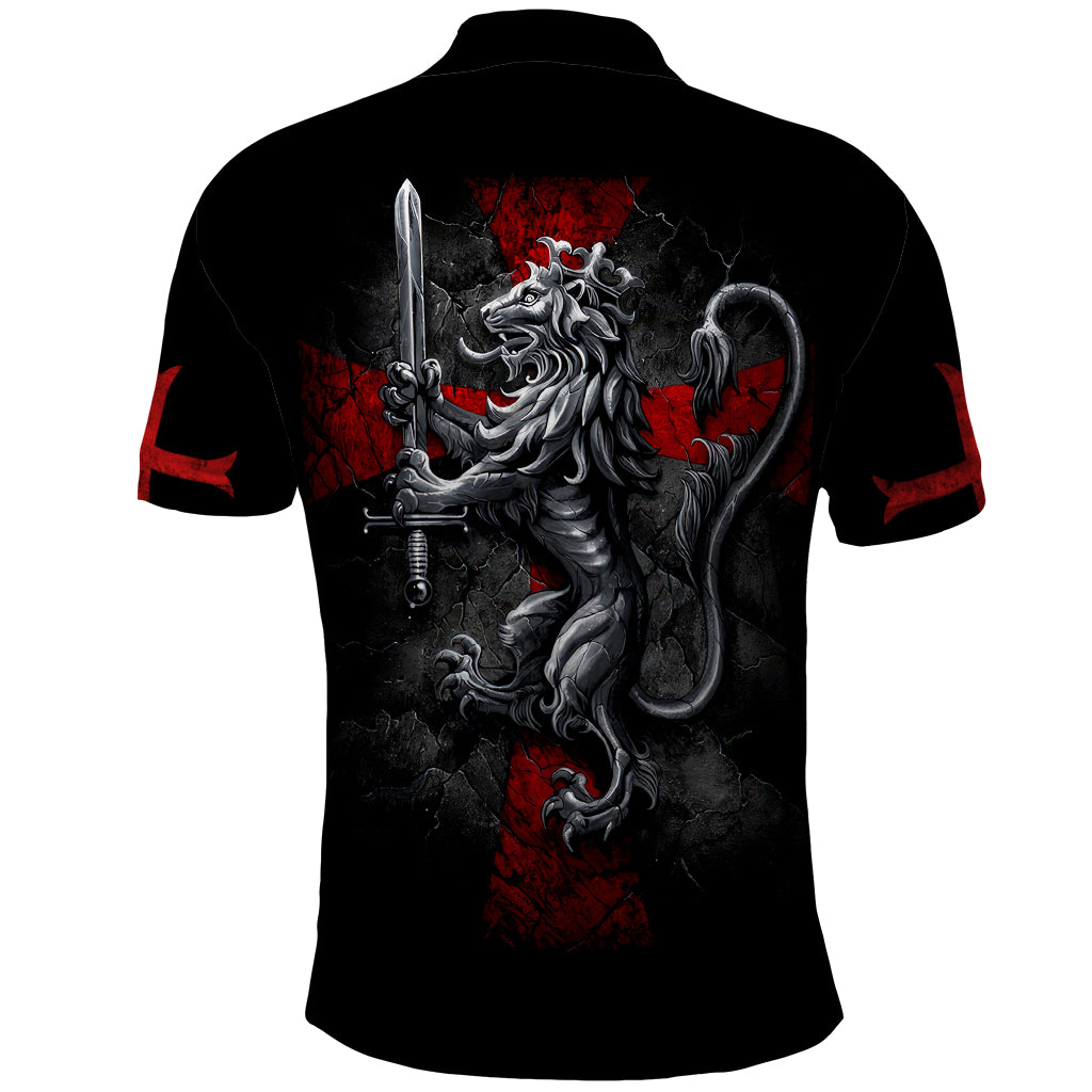 Skull Polo Shirt Death Skull Crusader - Wonder Print Shop