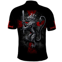 Skull Polo Shirt Death Skull Crusader - Wonder Print Shop