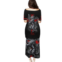 Skull Puletasi Death Skull Crusader - Wonder Print Shop