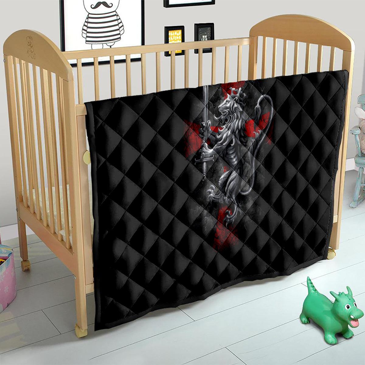 Skull Quilt Death Skull Crusader - Wonder Print Shop