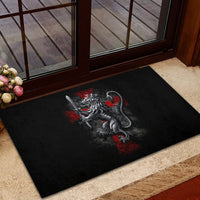Skull Rubber Doormat Death Skull Crusader - Wonder Print Shop