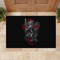 Skull Rubber Doormat Death Skull Crusader - Wonder Print Shop
