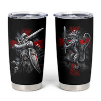 Skull Tumbler Cup Death Skull Crusader - Wonder Print Shop
