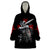 Skull Wearable Blanket Hoodie Death Skull Crusader - Wonder Print Shop