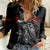 Skull Women Casual Shirt Death Skull Crusader - Wonder Print Shop