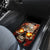 Skull Car Mats Fire Skull Tattoo Scream - Wonder Print Shop