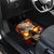 Skull Car Mats Fire Skull Tattoo Scream - Wonder Print Shop