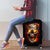 Skull Luggage Cover Fire Skull Tattoo Scream - Wonder Print Shop