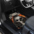 Skull Car Mats Gambling Death Fire - Wonder Print Shop