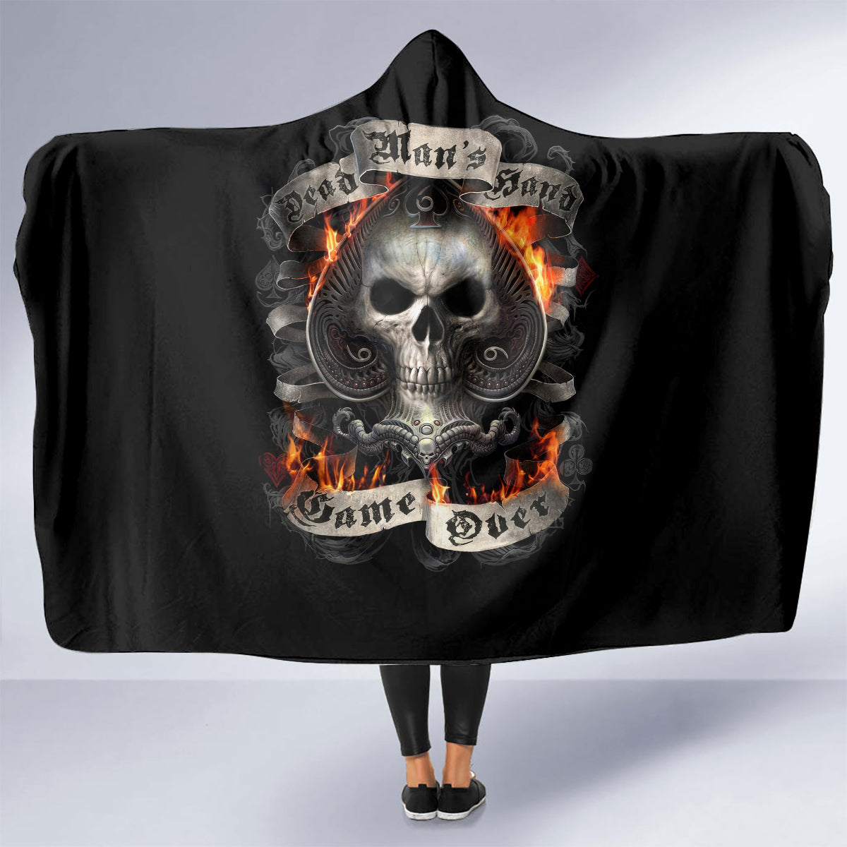 skull-hooded-blanket-gambling-death-fire