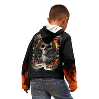 Skull Kid Hoodie Gambling Death Fire - Wonder Print Shop