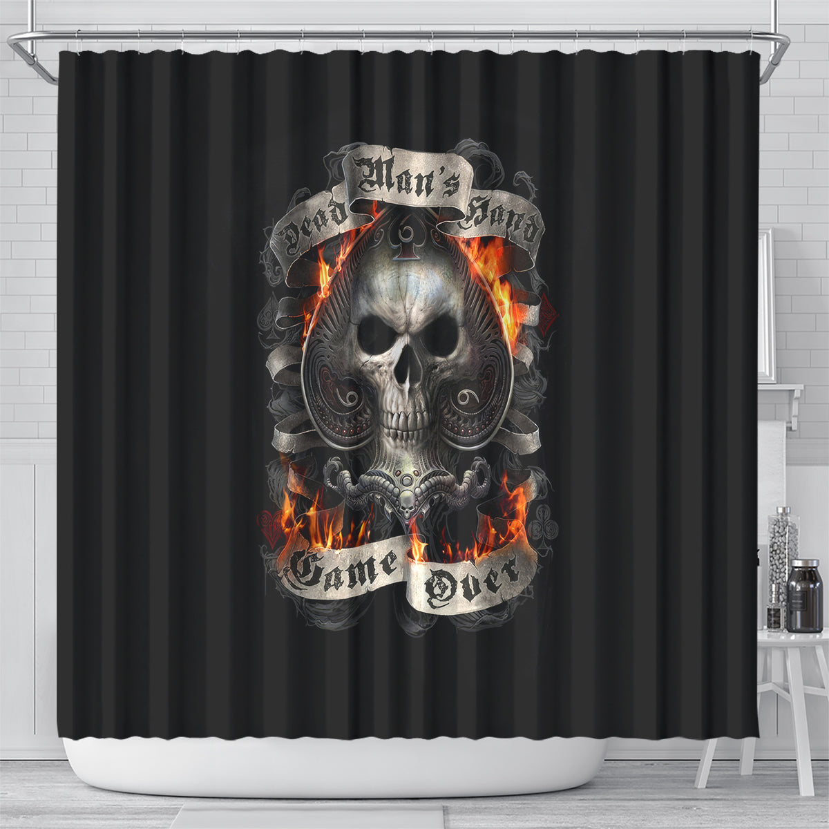 skull-shower-curtain-gambling-death-fire