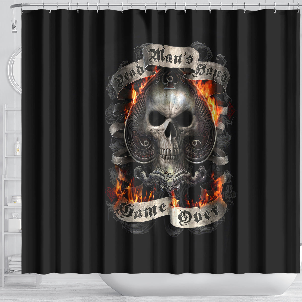 skull-shower-curtain-gambling-death-fire