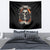 Skull Tapestry Gambling Death Fire - Wonder Print Shop