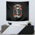 Skull Tapestry Gambling Death Fire - Wonder Print Shop