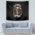 Skull Tapestry Gambling Death Fire - Wonder Print Shop