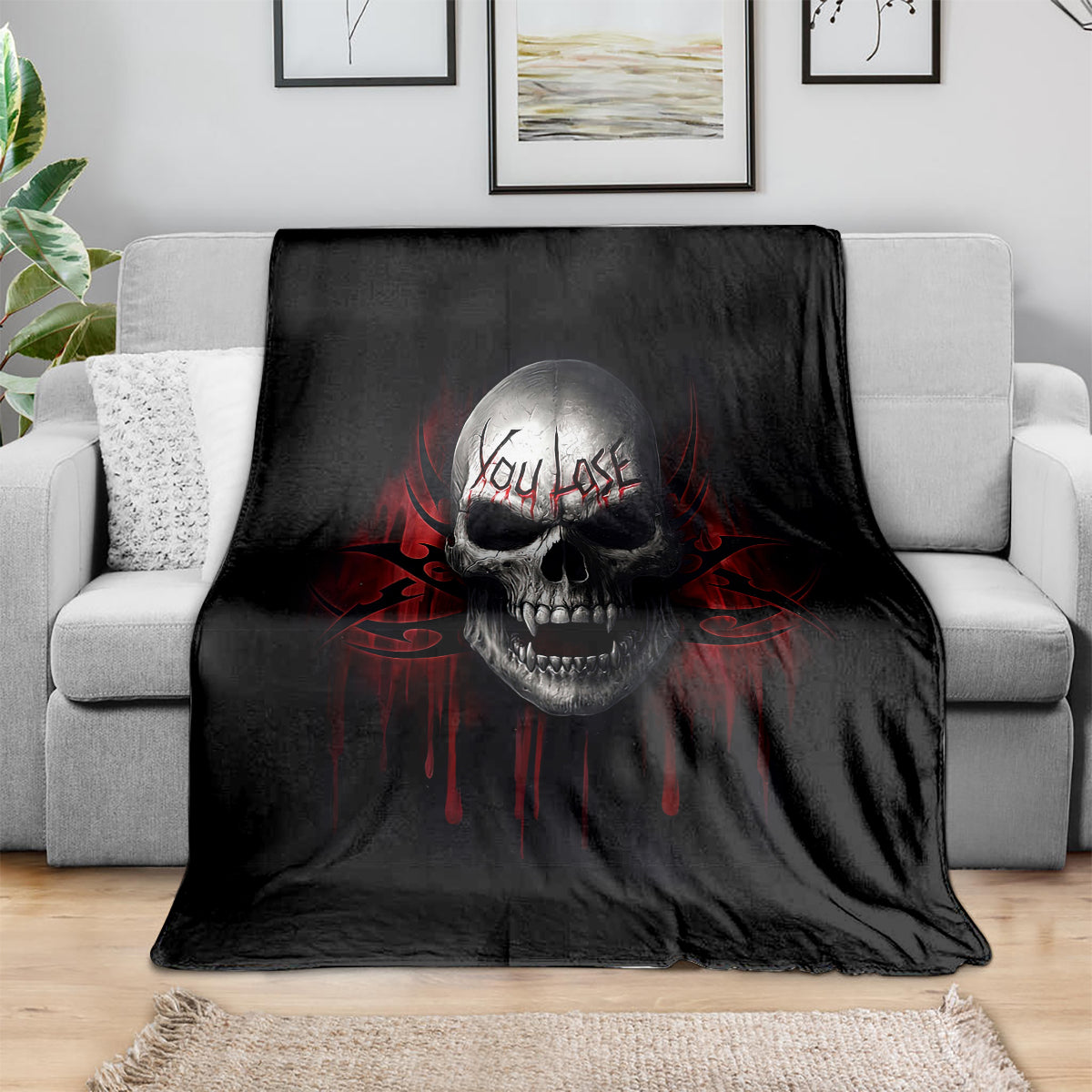 skull-blanket-death-skull-game-over