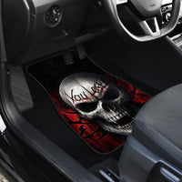 Skull Car Mats Death Skull Game Over - Wonder Print Shop
