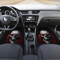 Skull Car Mats Death Skull Game Over - Wonder Print Shop