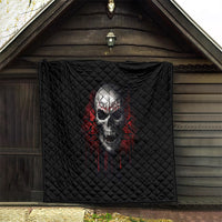 Skull Quilt Death Skull Game Over - Wonder Print Shop
