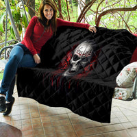 Skull Quilt Death Skull Game Over - Wonder Print Shop
