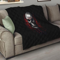Skull Quilt Death Skull Game Over - Wonder Print Shop