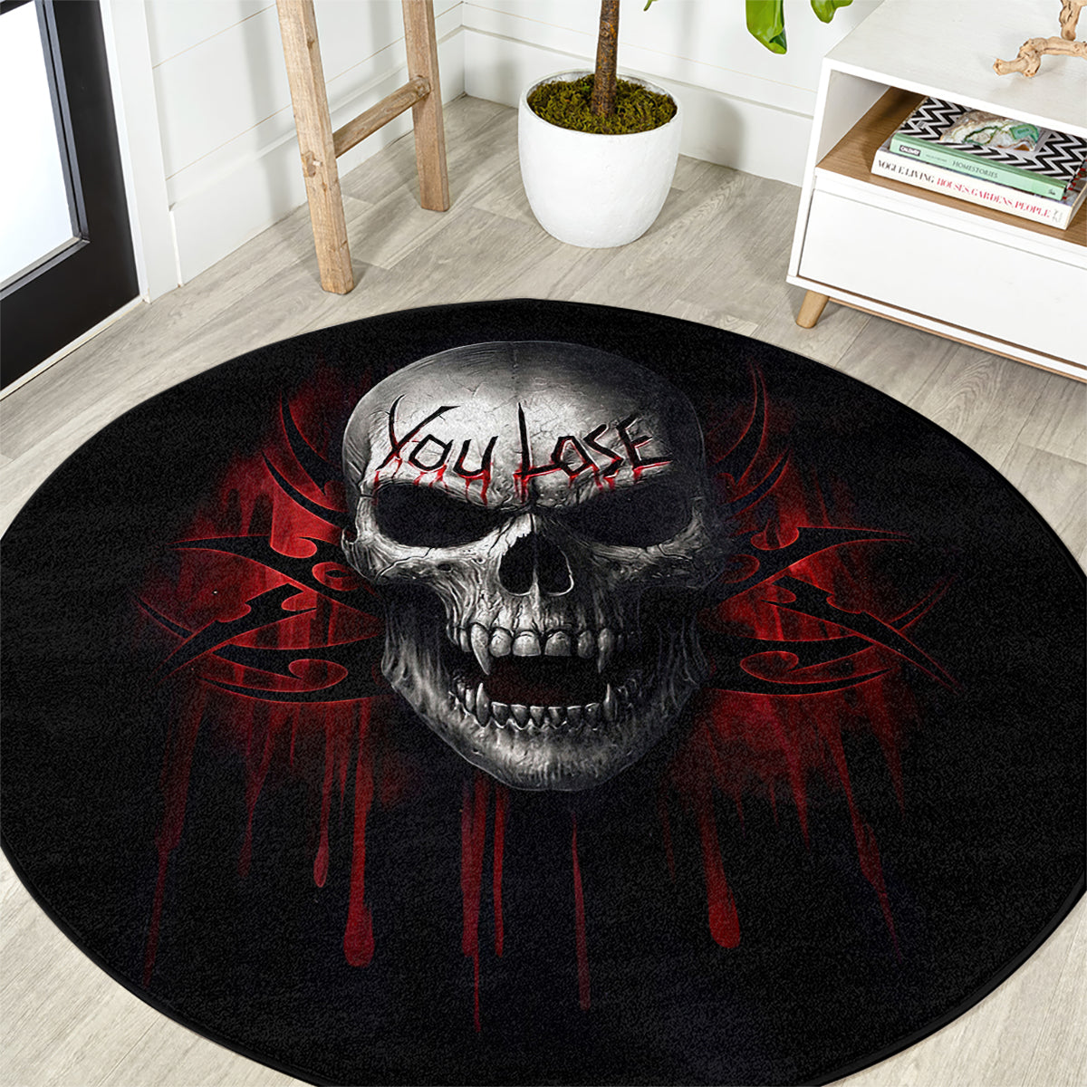 skull-round-carpet-death-skull-game-over