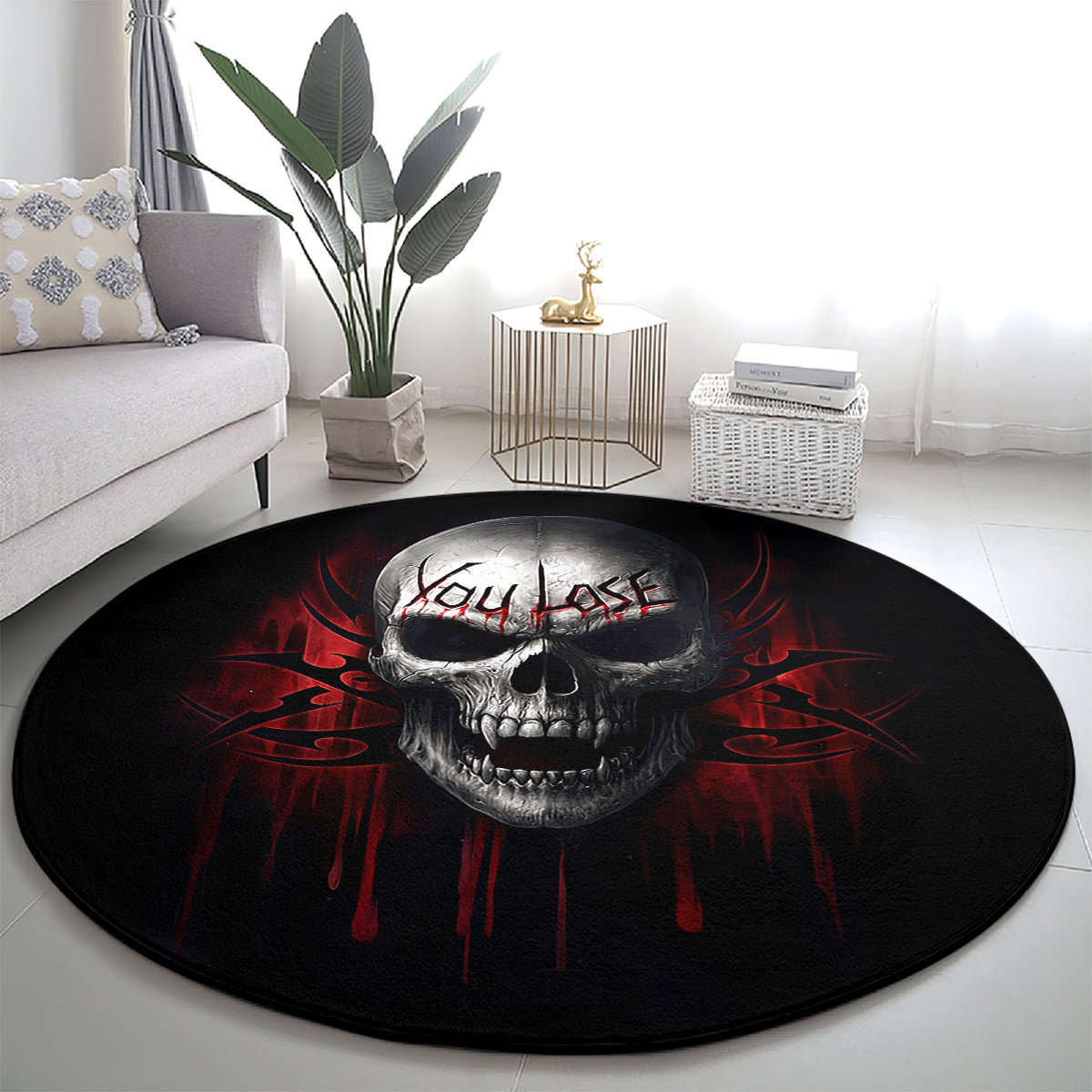 skull-round-carpet-death-skull-game-over