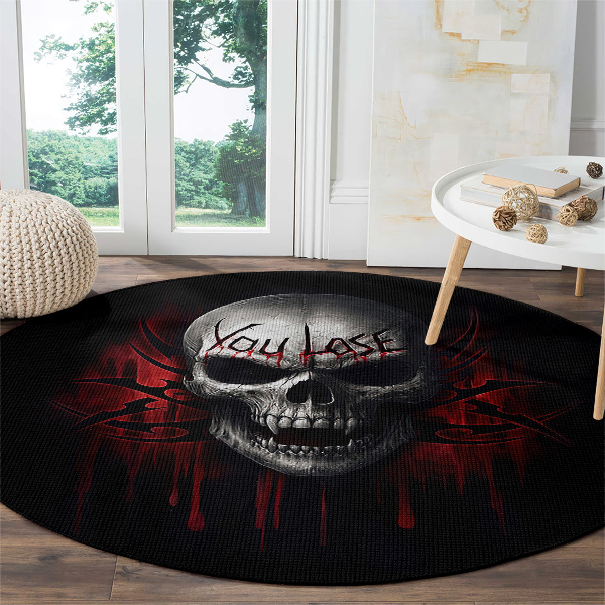 skull-round-carpet-death-skull-game-over