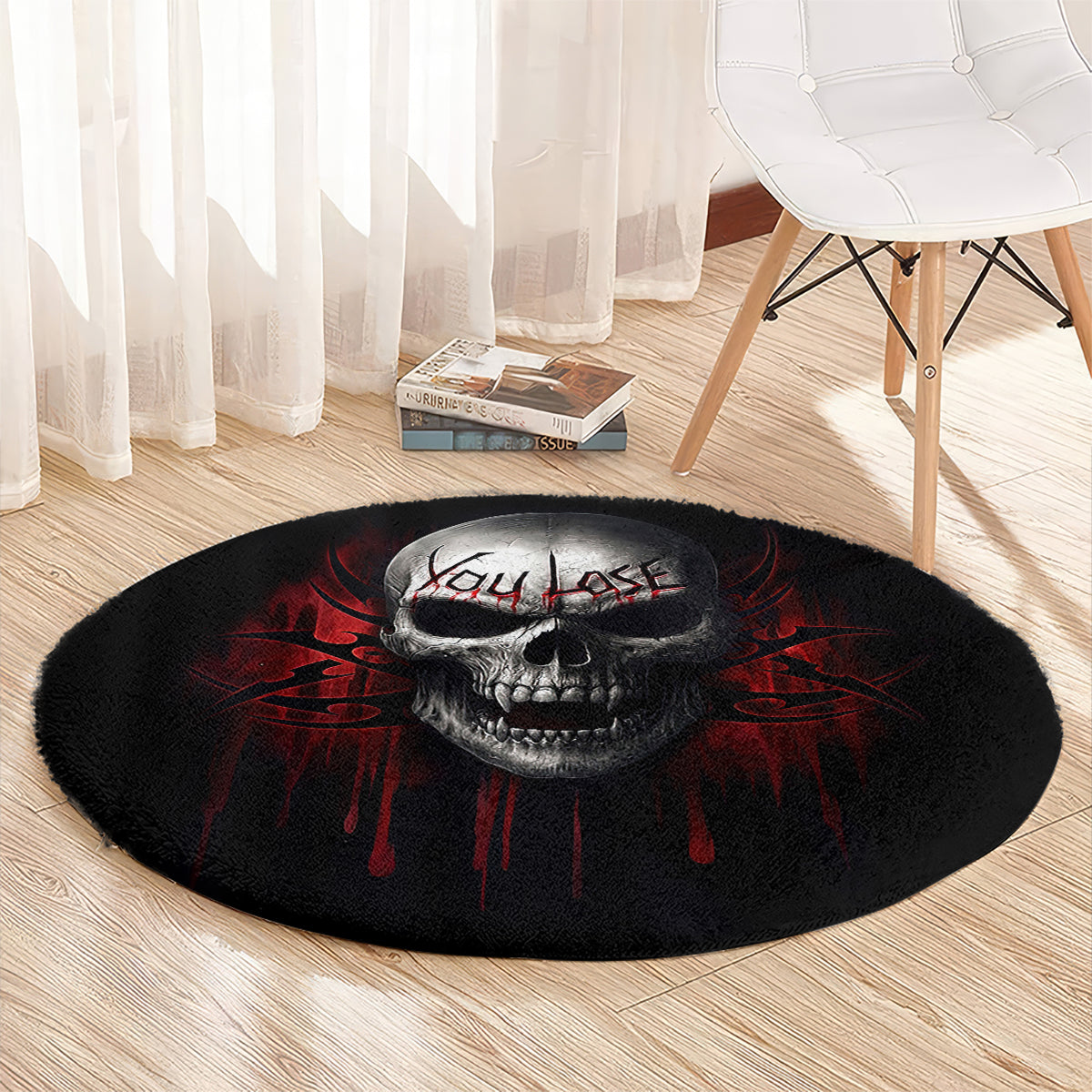 skull-round-carpet-death-skull-game-over