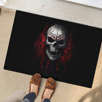 Skull Rubber Doormat Death Skull Game Over - Wonder Print Shop
