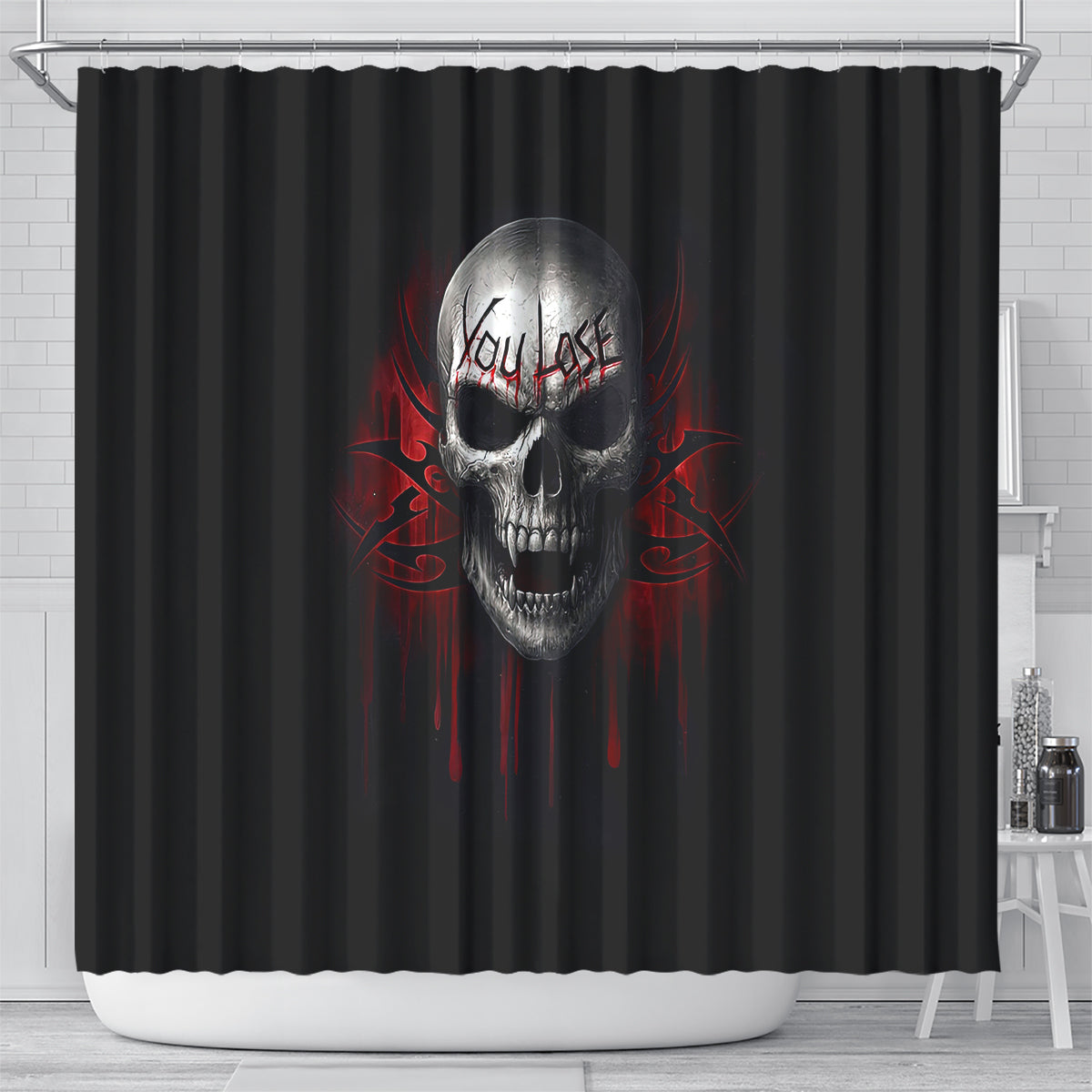 skull-shower-curtain-death-skull-game-over