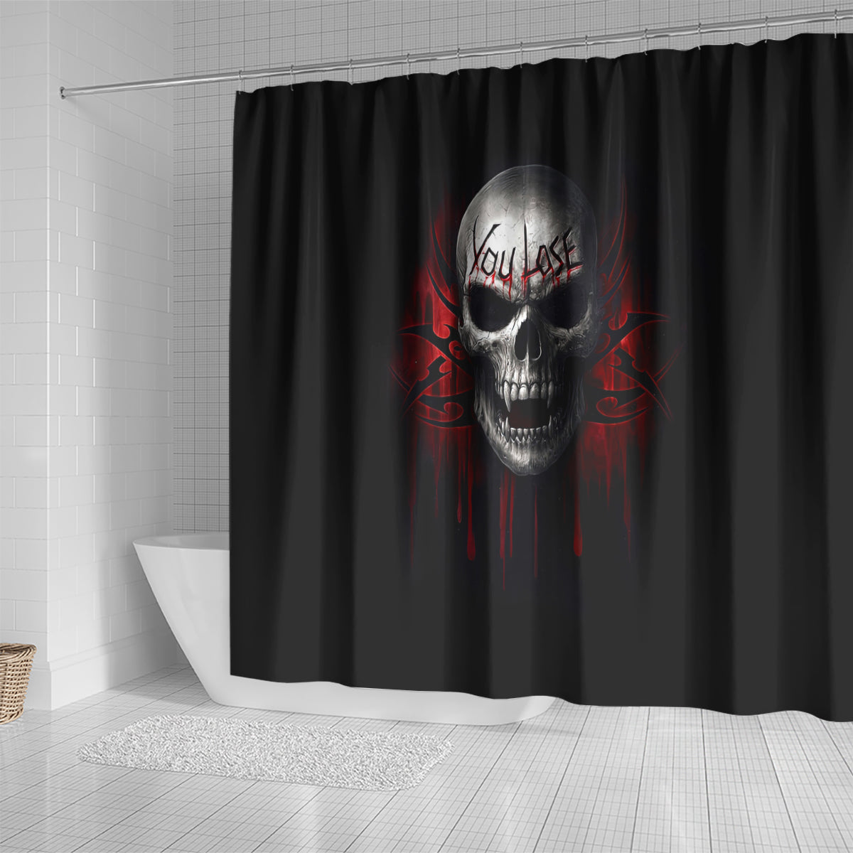 skull-shower-curtain-death-skull-game-over