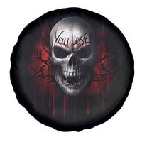Skull Spare Tire Cover Death Skull Game Over - Wonder Print Shop