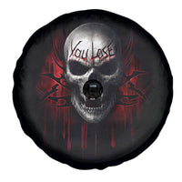 Skull Spare Tire Cover Death Skull Game Over - Wonder Print Shop