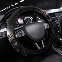 Skull Steering Wheel Cover Death Skull Game Over - Wonder Print Shop