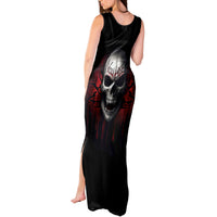 Skull Tank Maxi Dress Death Skull Game Over - Wonder Print Shop