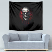 Skull Tapestry Death Skull Game Over - Wonder Print Shop
