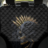 Skull Back Car Seat Cover Golden Skull Gangster - Wonder Print Shop