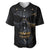 Skull Baseball Jersey Golden Skull Gangster - Wonder Print Shop