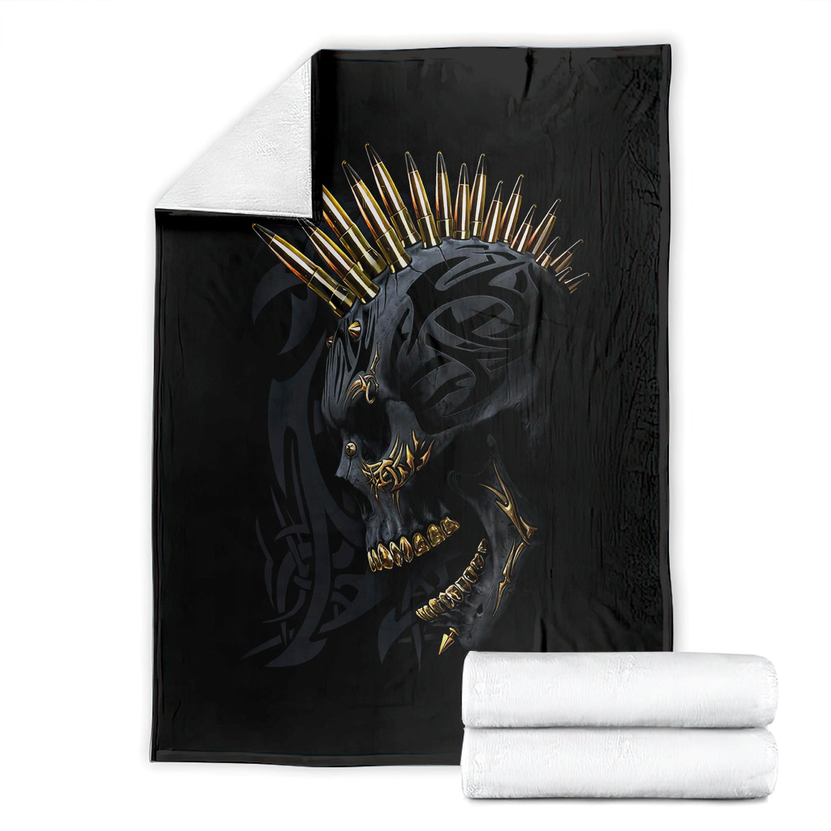 skull-blanket-golden-skull-gangster